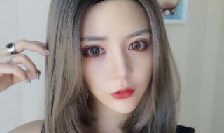 圆脸直发发型图片