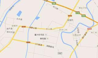 天津市西青区地图 天津市西青区地图